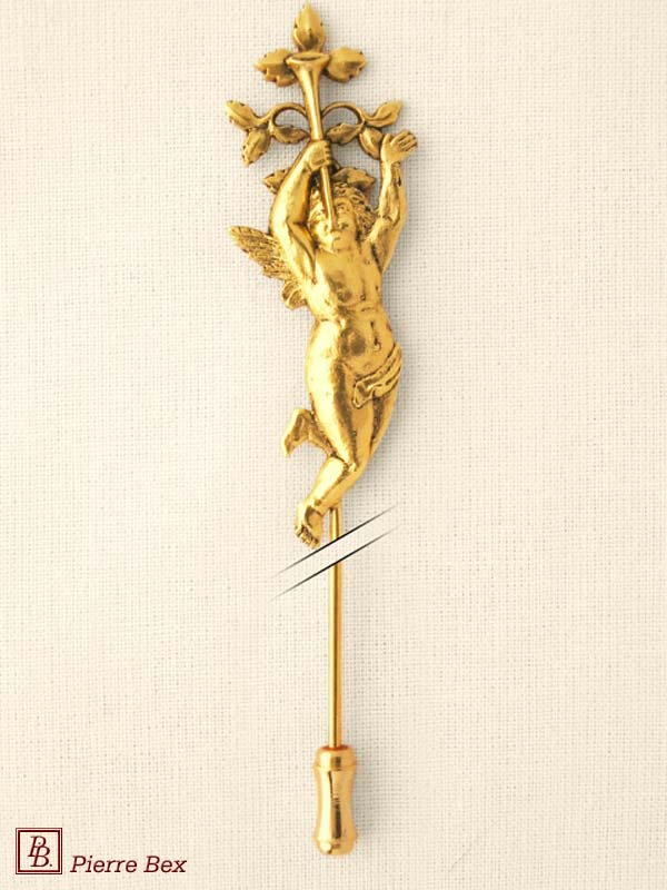 Pierre-Bex Épingle à chapeau Art-Nouveau ange 44129-D2