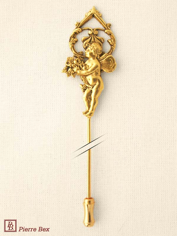 Pierre-Bex Épingle à chapeau Art-Nouveau ange 44129-D3