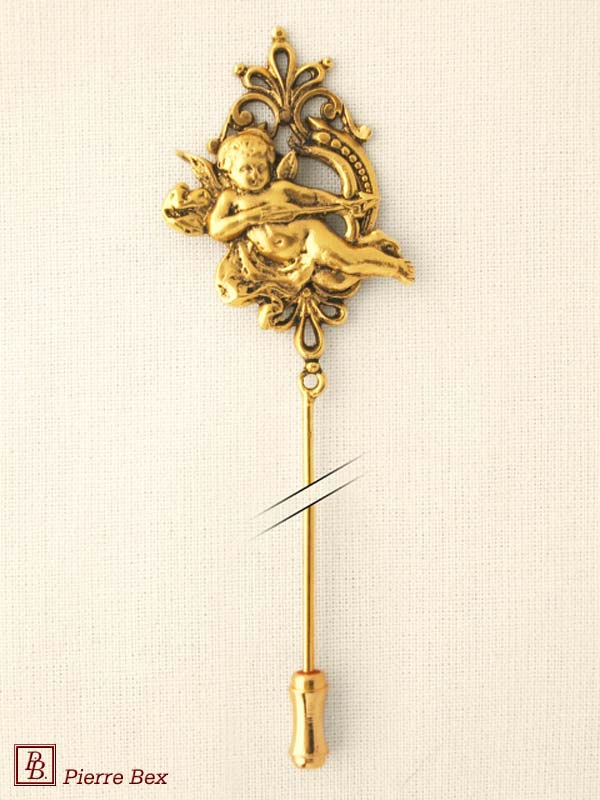 Pierre-Bex Épingle à chapeau Art-Nouveau ange 44129-D7