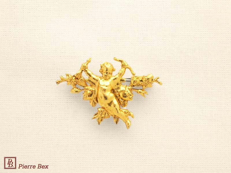 Pierre-Bex Broche Art-Nouveau ange 44146-D5