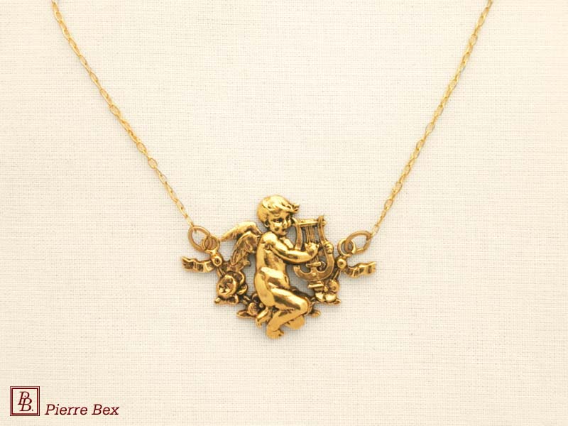 Pierre-Bex Collier Art-Nouveau ange 44154-D2