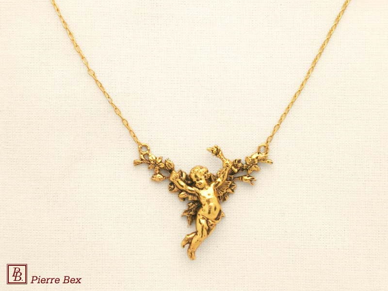 Pierre-Bex Collier Art-Nouveau ange 44154-D7
