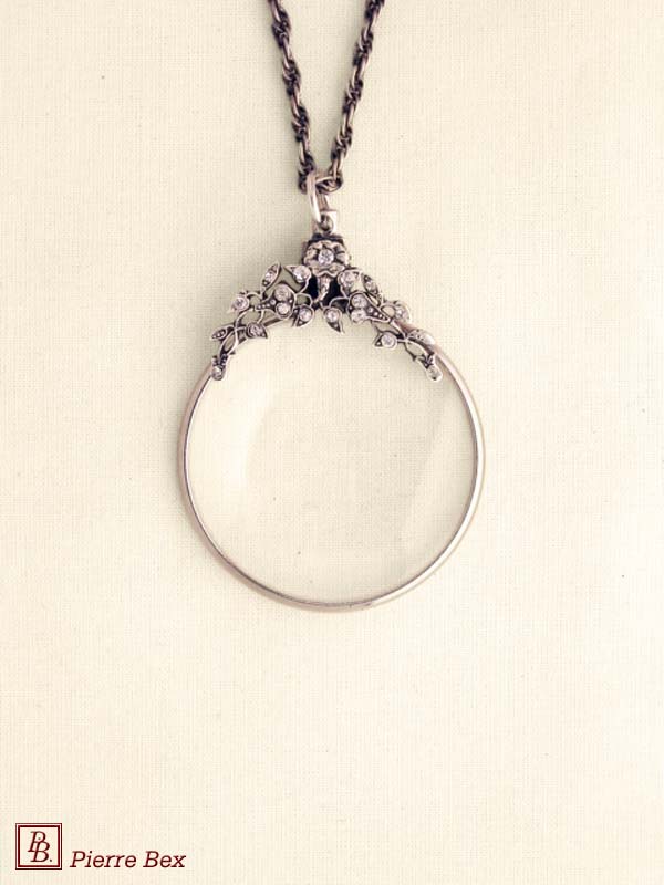 Pierre-Bex Collier loupe Art-Deco 45013-01