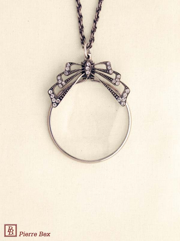 Pierre-Bex Collier loupe Art-Deco 45013-07