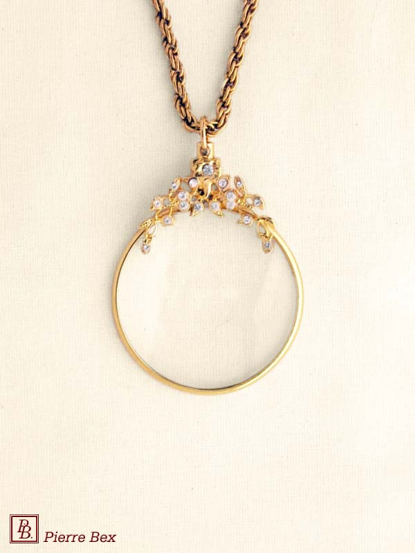Pierre-Bex Collier loupe Art-Deco 45013-D1
