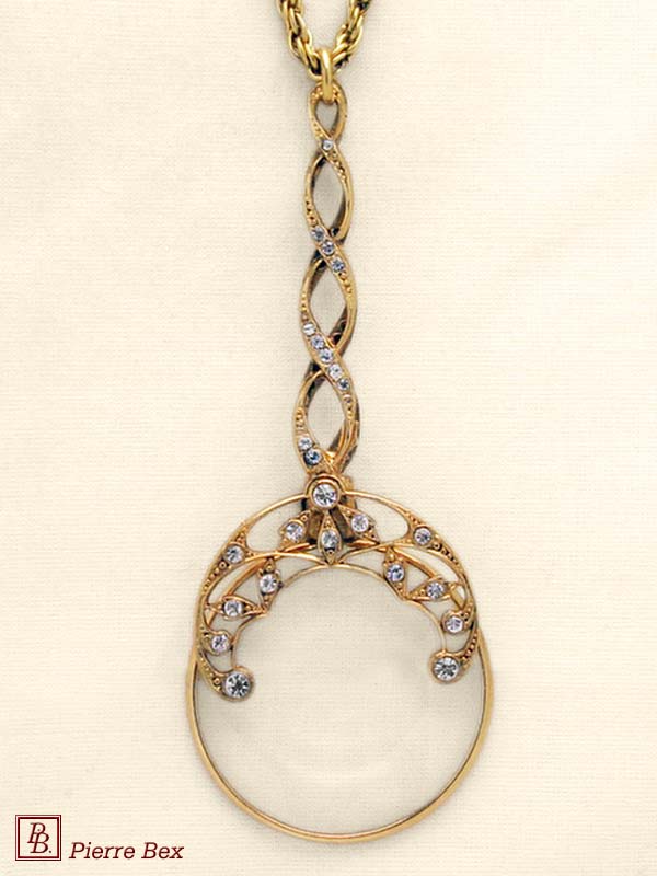 Pierre-Bex Collier loupe Art-Deco 45023-D4