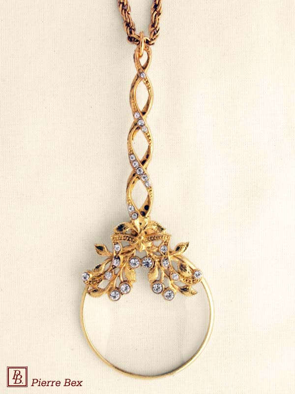 Pierre-Bex Collier loupe Art-Deco 45023-D8