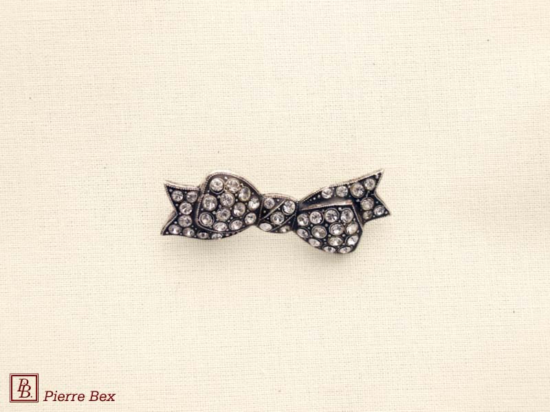 Pierre-Bex Broche strass noeud 45346-14