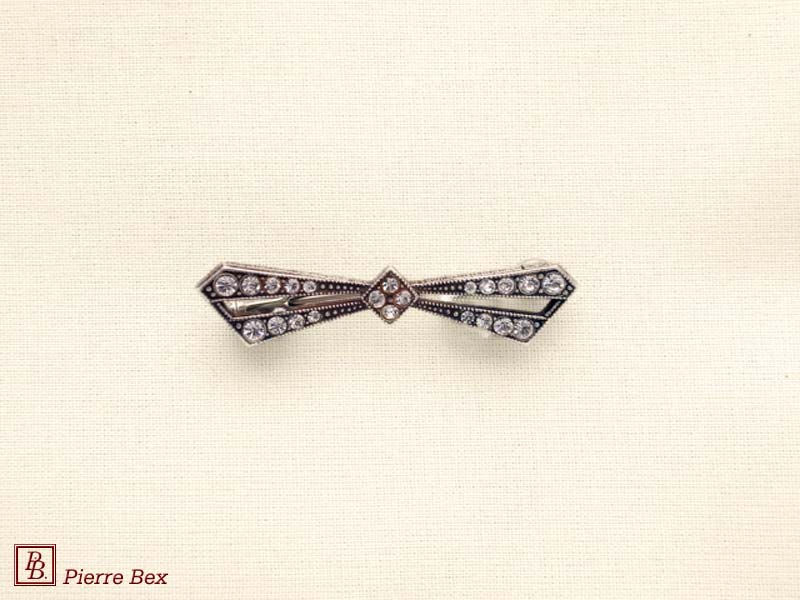 Pierre-Bex Broche strass noeud 45346-16