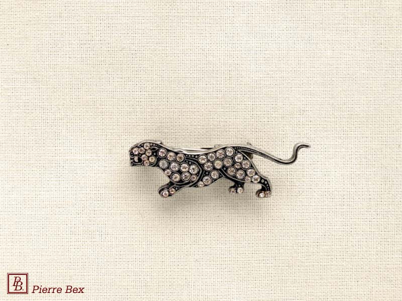 Pierre-Bex Broche con strass tigre 45356-02