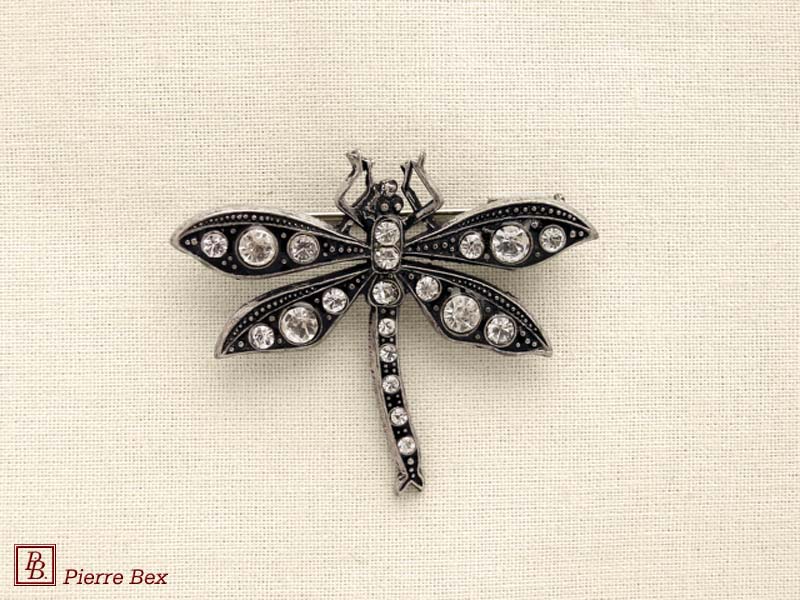 Pierre-Bex Broche con strass libélula 45356-09