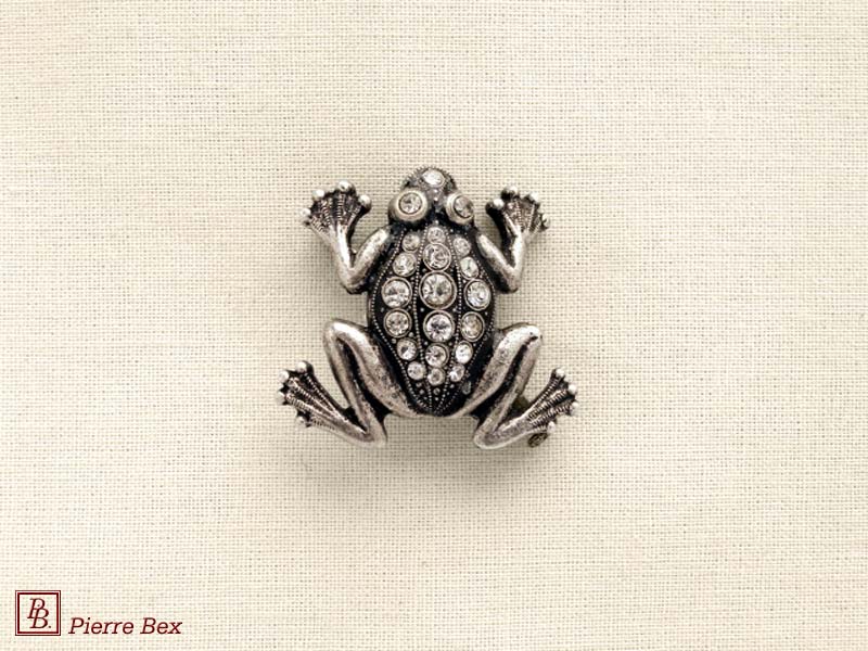 Pierre-Bex Broche con strass rana 45356-13