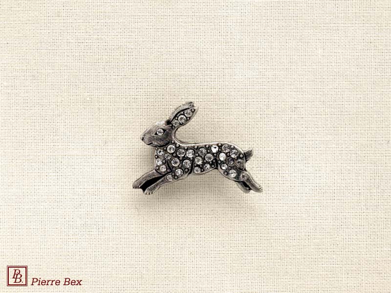 Pierre-Bex Broche con strass conejo 45356-14