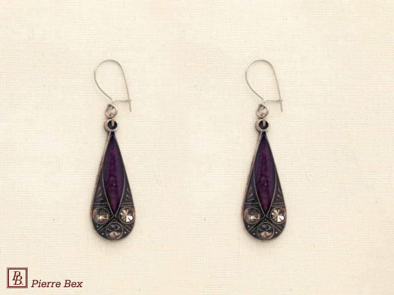 Pierre-Bex Art-Deco earrings 49155-16